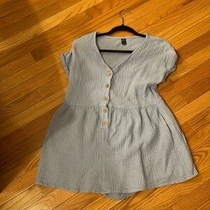 Adorable baby blue romper